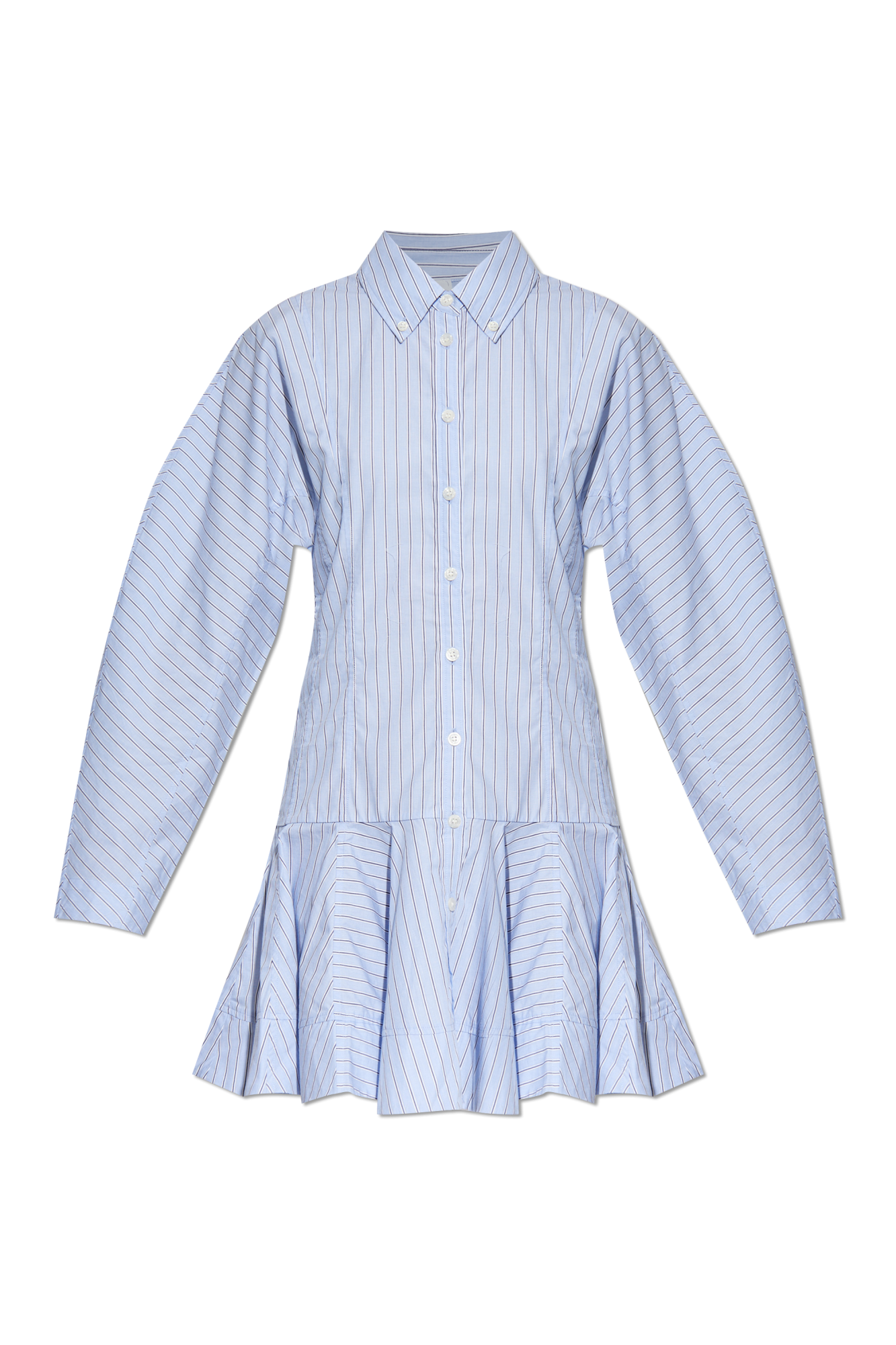 新品★GANNI コーラルストライプコットンセーター★ファッション★人気 GANNI ガニー 長袖 シャツ Stripe Cotton Shirt F9022 6475